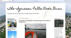 Desktop Screenshot of iguassufallsareatips.blogspot.com