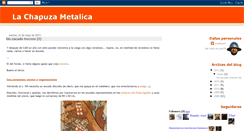 Desktop Screenshot of lachapuzametalica.blogspot.com
