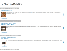 Tablet Screenshot of lachapuzametalica.blogspot.com