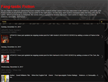 Tablet Screenshot of fangfiction.blogspot.com