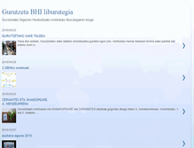 Tablet Screenshot of gurutzetaliburutegia.blogspot.com