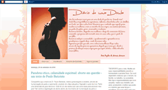 Desktop Screenshot of diariodeumadoula.blogspot.com