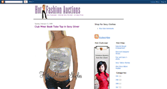Desktop Screenshot of hotfashionauctions.blogspot.com
