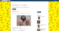 Desktop Screenshot of genaroarano.blogspot.com