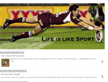 Tablet Screenshot of lifeislikesport.blogspot.com