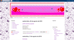 Desktop Screenshot of cantinhodeindiiara.blogspot.com