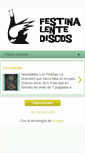 Mobile Screenshot of festinalentediscos.blogspot.com