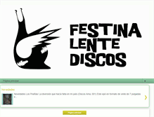 Tablet Screenshot of festinalentediscos.blogspot.com