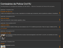 Tablet Screenshot of comissariospoliciacivilrj.blogspot.com