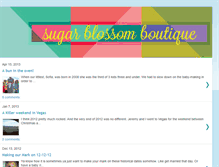 Tablet Screenshot of mysugarblossom.blogspot.com