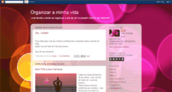 Desktop Screenshot of organizarminhavida.blogspot.com