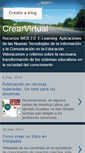 Mobile Screenshot of crearvirtual.blogspot.com