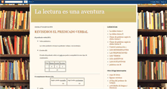 Desktop Screenshot of lalecturaesunaaventura.blogspot.com