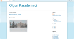 Desktop Screenshot of karademirci.blogspot.com