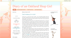 Desktop Screenshot of diaryofanoaklandshopgirl.blogspot.com