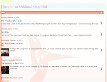 Tablet Screenshot of diaryofanoaklandshopgirl.blogspot.com