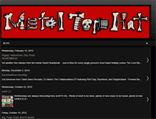 Tablet Screenshot of metaltophat.blogspot.com