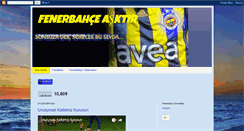 Desktop Screenshot of fenerbahceasktir.blogspot.com