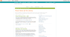 Desktop Screenshot of cccmusiclibrarynews.blogspot.com