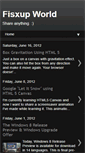 Mobile Screenshot of fisxup.blogspot.com