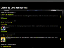 Tablet Screenshot of diariodeumaretinoseira.blogspot.com