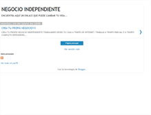 Tablet Screenshot of negocio-ind.blogspot.com