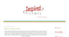 Desktop Screenshot of inspiredgroupfitness.blogspot.com