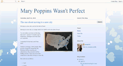 Desktop Screenshot of marypoppinswasntperfect.blogspot.com