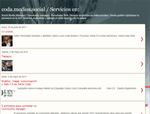 Tablet Screenshot of codamediosocial.blogspot.com