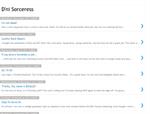 Tablet Screenshot of dnisorceress.blogspot.com