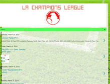 Tablet Screenshot of lachampionsleaguemn.blogspot.com