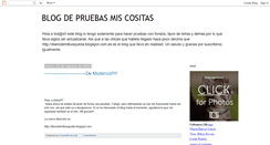 Desktop Screenshot of miscositasmonas.blogspot.com