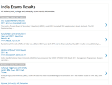 Tablet Screenshot of exam-results-indian.blogspot.com