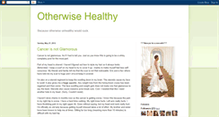 Desktop Screenshot of otherwisehealthy.blogspot.com