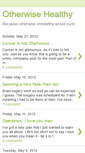 Mobile Screenshot of otherwisehealthy.blogspot.com