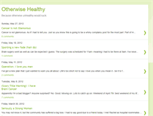 Tablet Screenshot of otherwisehealthy.blogspot.com