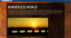 Desktop Screenshot of borderlessworld2011.blogspot.com