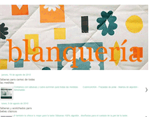 Tablet Screenshot of latienda-blanqueria.blogspot.com