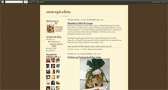 Desktop Screenshot of anatropicalista.blogspot.com