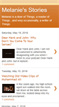 Mobile Screenshot of melaniecrousesblog.blogspot.com