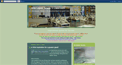 Desktop Screenshot of lopesclassroom.blogspot.com