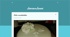 Desktop Screenshot of leenanlaari.blogspot.com