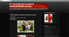 Desktop Screenshot of elconventodelasalsa.blogspot.com