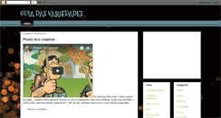 Desktop Screenshot of guiadasvariedades.blogspot.com
