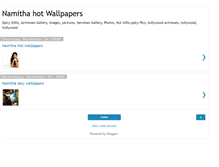 Tablet Screenshot of namitha-cute-pics.blogspot.com
