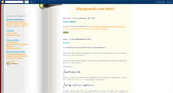Desktop Screenshot of integrandoconpaco3.blogspot.com