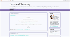 Desktop Screenshot of lovelaughrun.blogspot.com