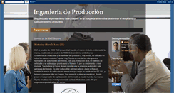 Desktop Screenshot of ingenierolean.blogspot.com