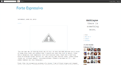 Desktop Screenshot of forte-espressivo.blogspot.com