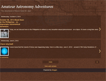 Tablet Screenshot of marvinastronomy.blogspot.com